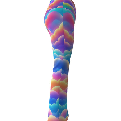 All-over print Women's Flare Yoga Pants