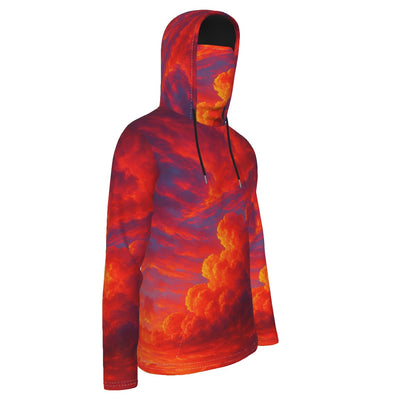 Men's Pullover Hoodie With Mask - view 4