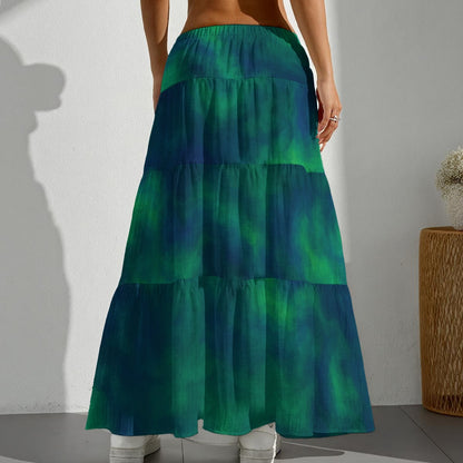 Women's Pleated Long Skirt