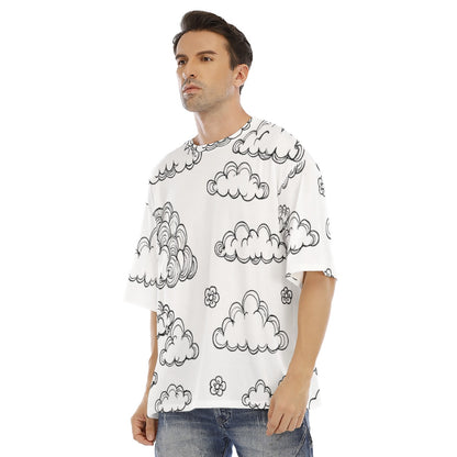 Men's Drop Shoulder T-shirt With Short Sleeve