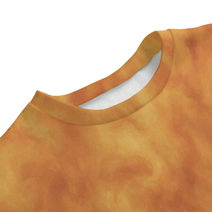 Unisex Drop-shoulder Knitted Fleece Sweater - view 3