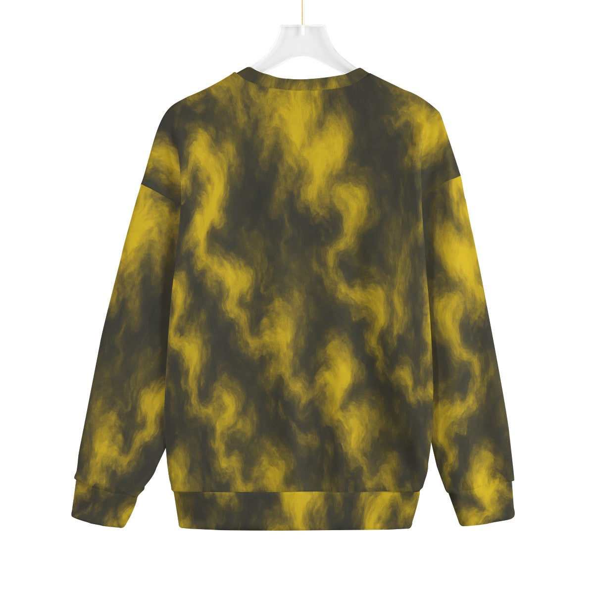 Unisex Drop-shoulder Knitted Fleece Sweater - view 2