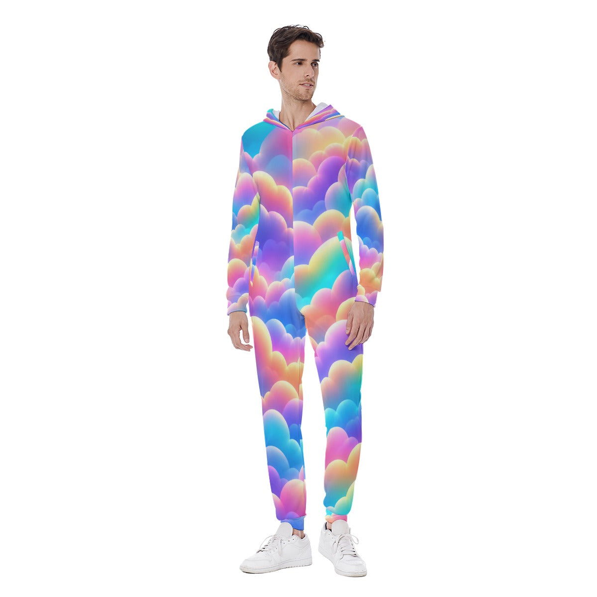 Men's Hooded Jumpsuit