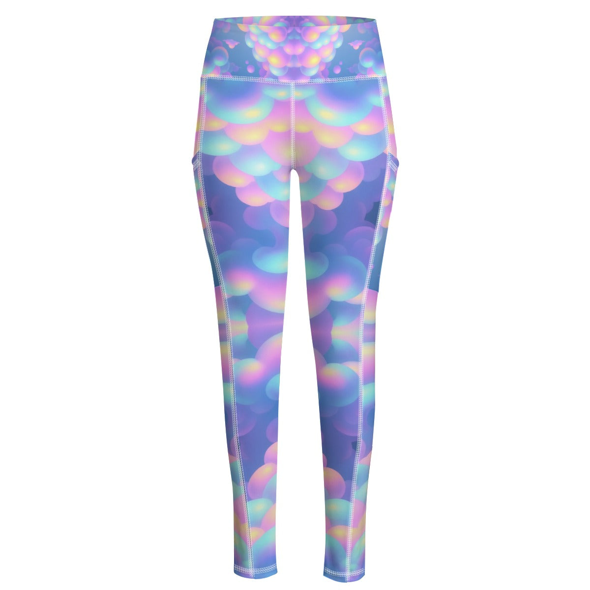 Women's Yoga Leggings With Side Pockets|210GSM