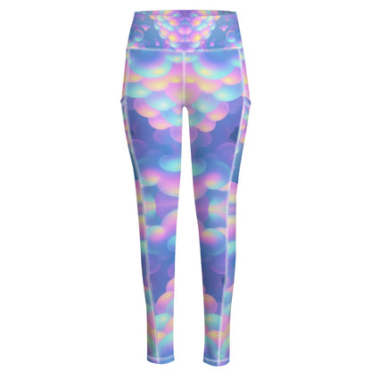 Women's Yoga Leggings With Side Pockets|210GSM