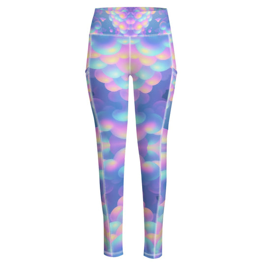 Women's Yoga Leggings With Side Pockets|210GSM