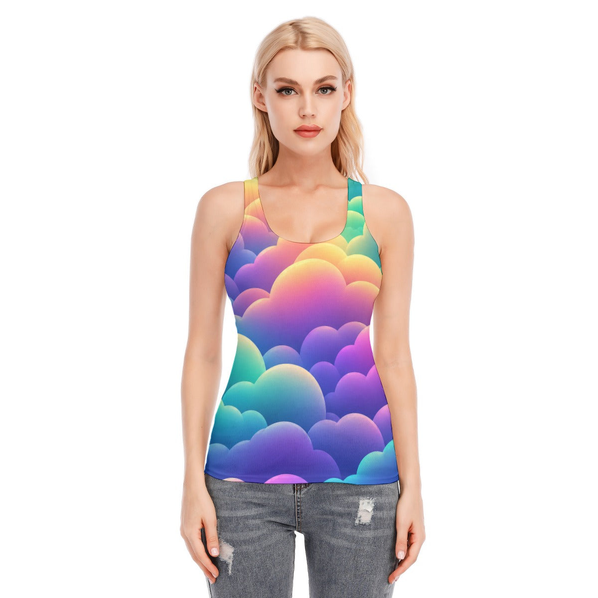 Women's Racer Vest | 190GSM Cotton