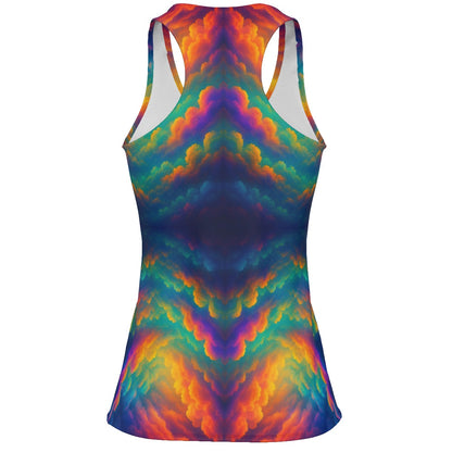 Women's Racer Vest | 190GSM Cotton