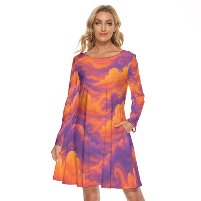 Women's Crew Neck Dress by O’Nimbus