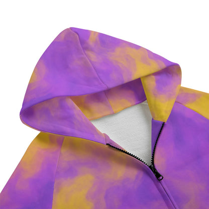 Unisex Kid's Zip Up Raglan Sleeve Hoodie | 310GSM Cotton