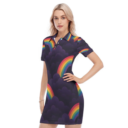 Women's Polo Collar Dress