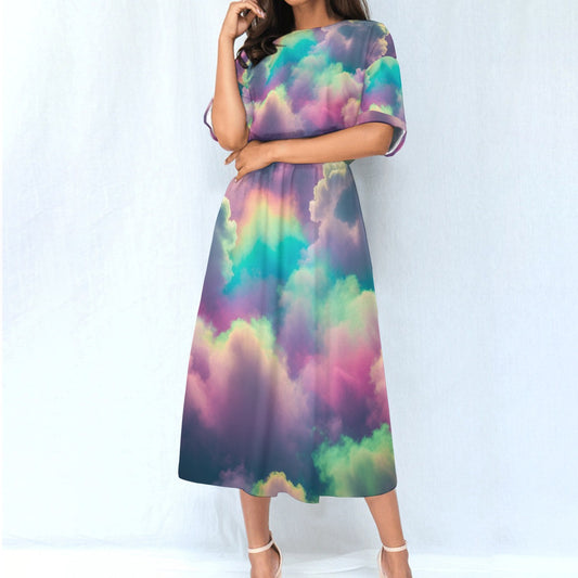 Women's Elastic Waist Dress