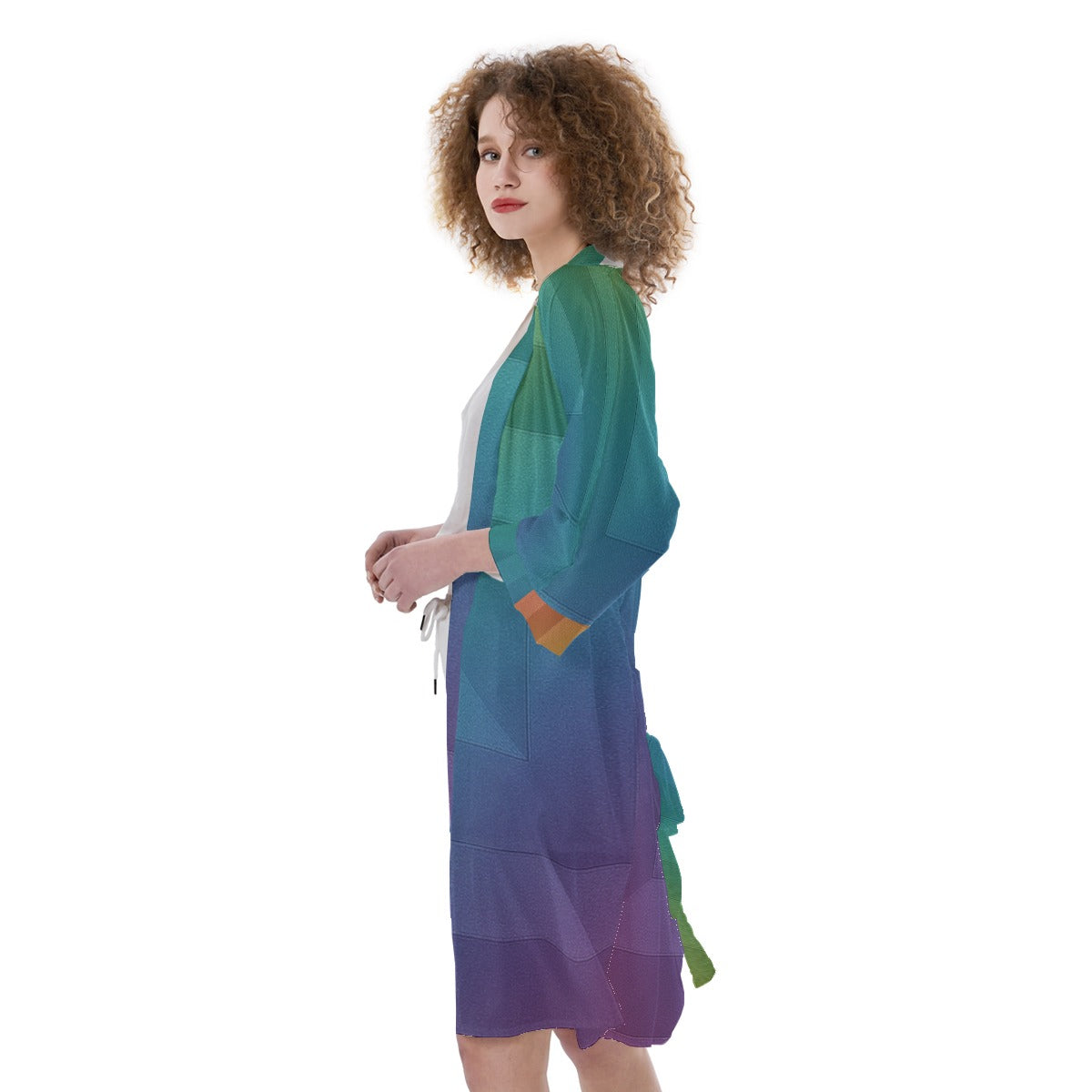 Women's Satin Kimono Robe