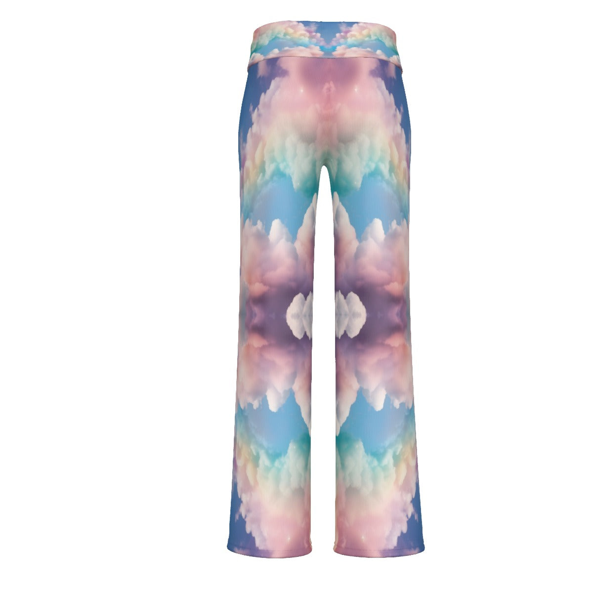 Women's High-waisted Straight-leg Trousers