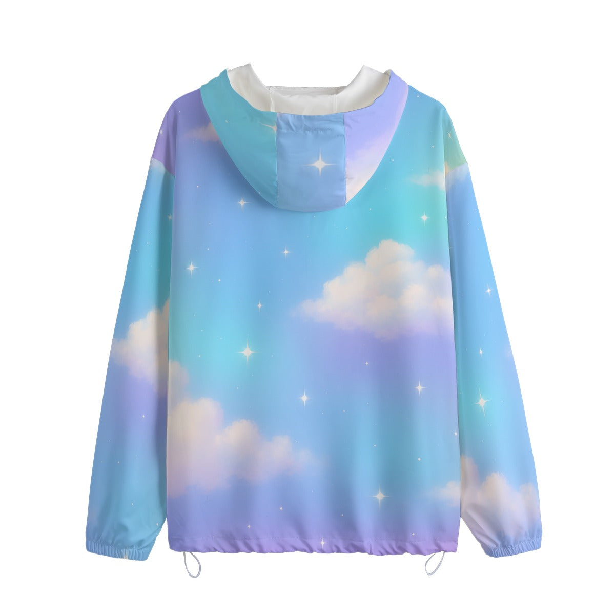 Unisex Pullover Jacket With Zipper Closure