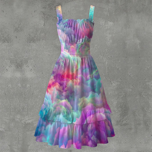 Women‘s Ruffle Hem Dress