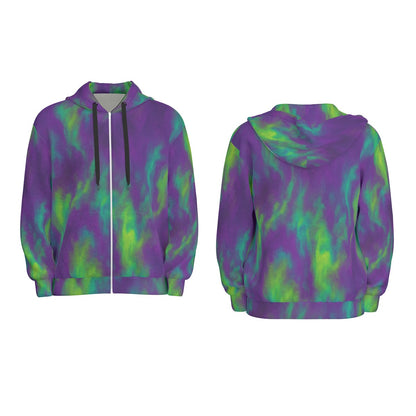 Unisex Zip Hooded Sweatshirt