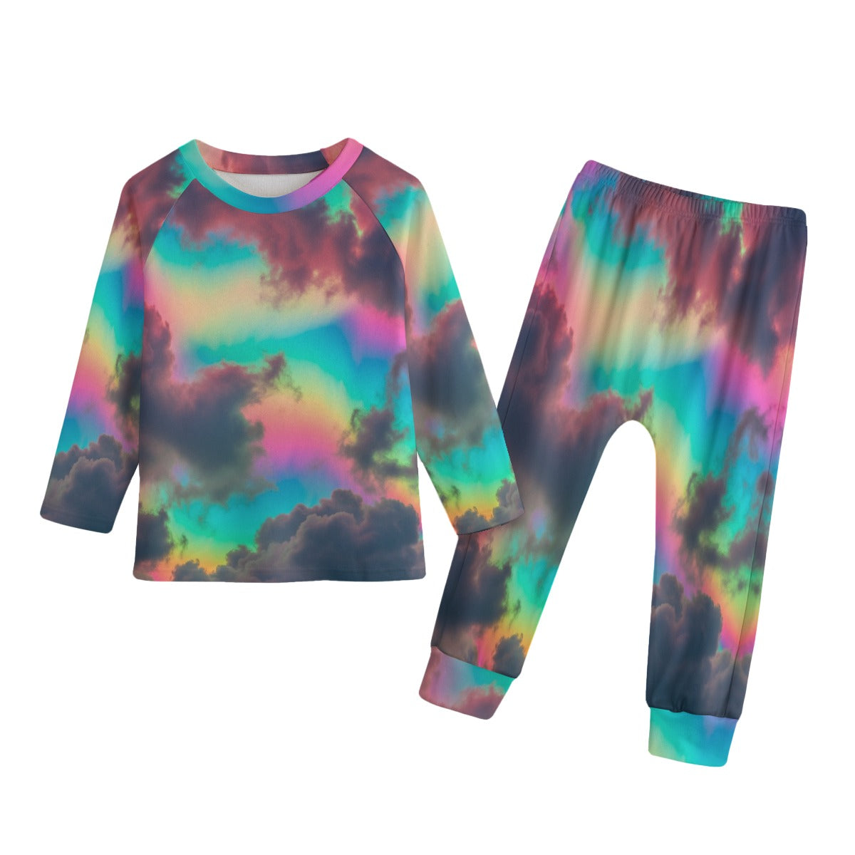 Kid's Knitted Fleece Set