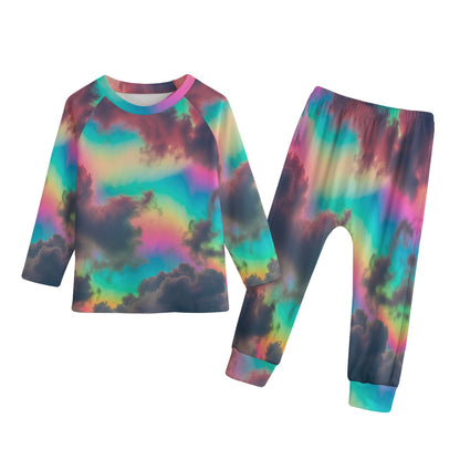Kid's Knitted Fleece Set