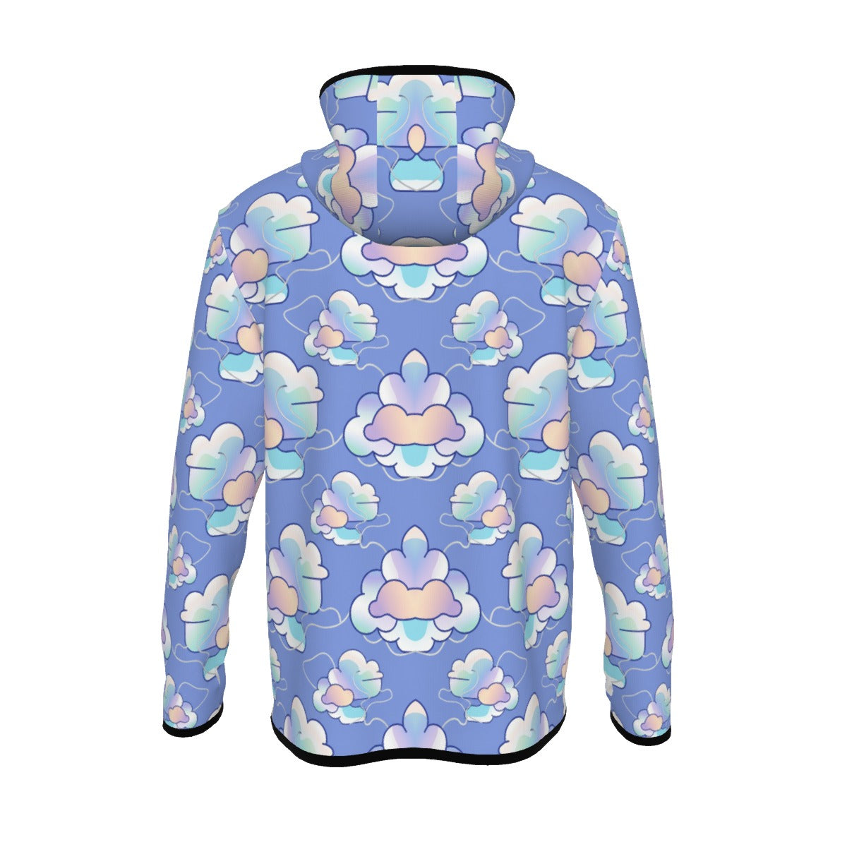 Men's Stylish Hoodie with Thumb Hole Design - view 2