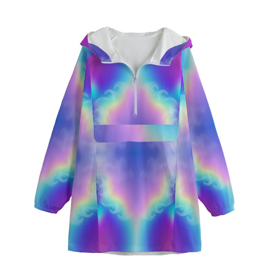 Unisex Windbreaker Long Jacket