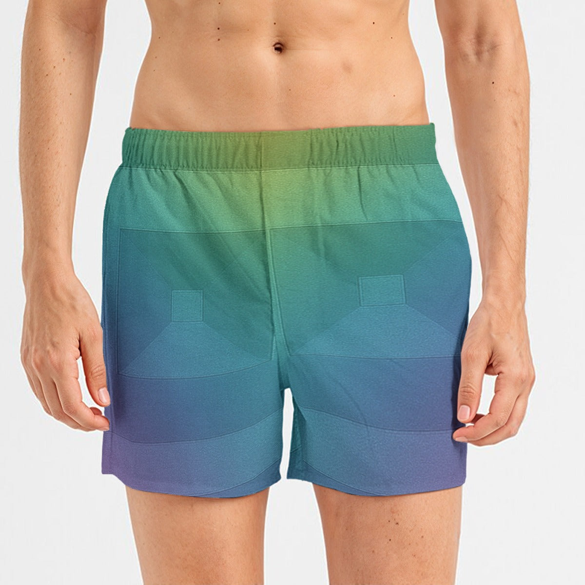 Men's Short Boxer Briefs|115GSM Cotton poplin
