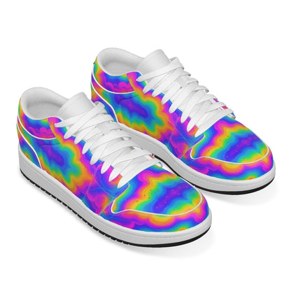 Men's Low State Leather Stitching Shoes