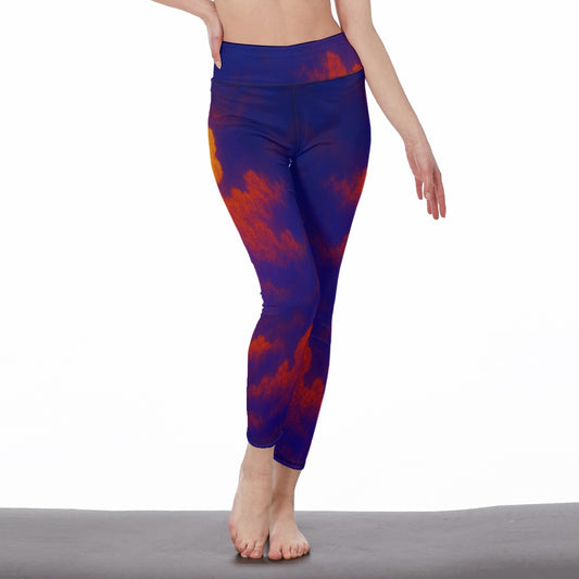 Unisex Women’s High-Waisted Yoga Pants|210GSM