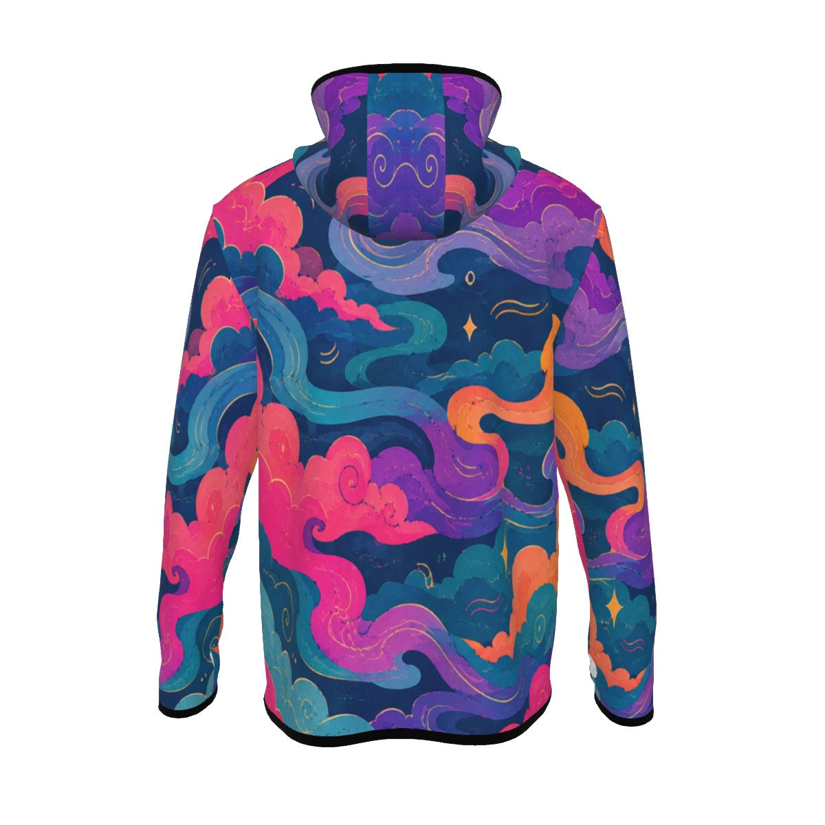 Men's Stylish Hoodie with Thumb Hole Design - view 2