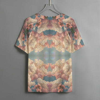 Women's V-neck T-shirt With Short Sleeve