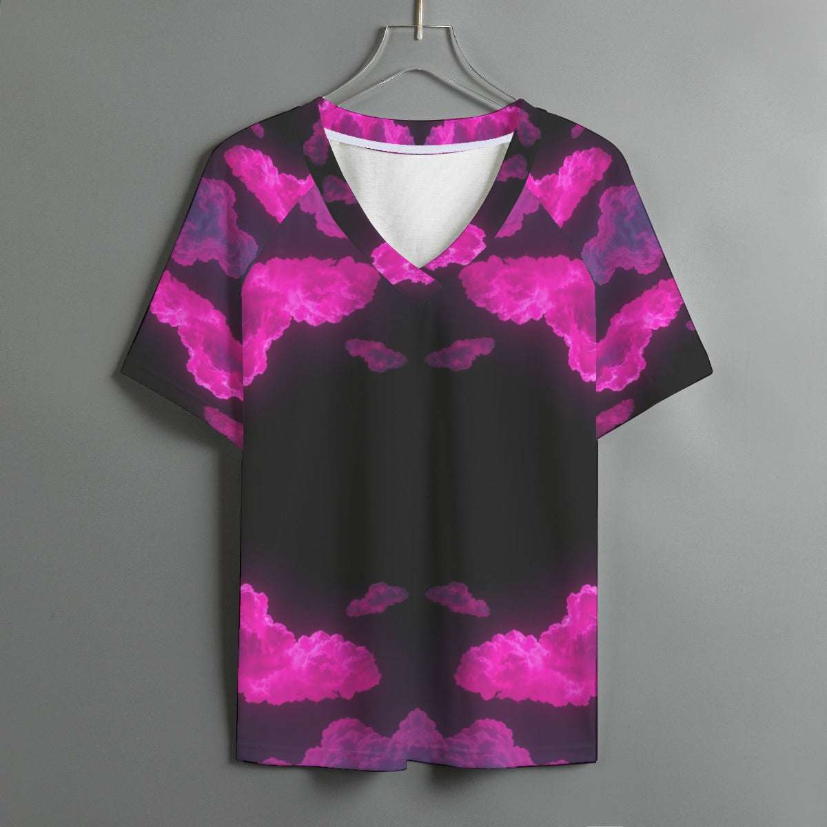 Women's V-neck T-shirt With Short Sleeve
