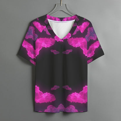 Women's V-neck T-shirt With Short Sleeve