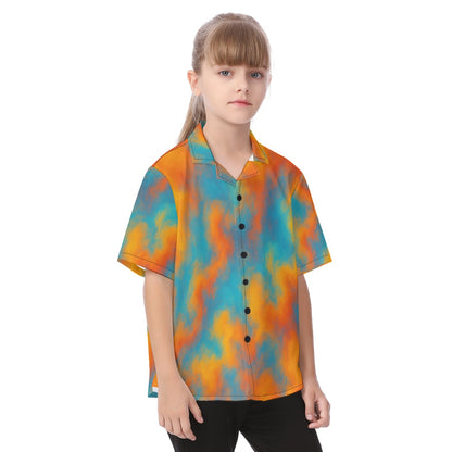 Unisex Kid's Hawaiian Vacation Shirt