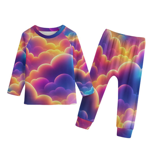 Kid's Knitted Fleece Set