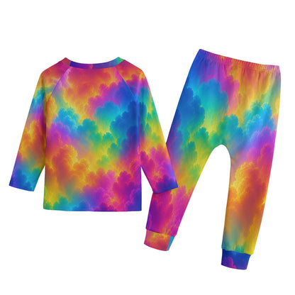 Kid's Knitted Fleece Set