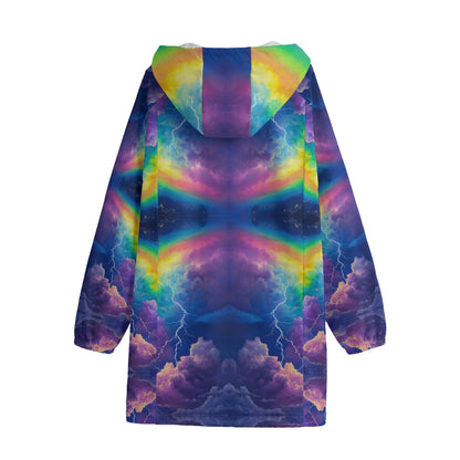 Unisex Windbreaker Long Jacket