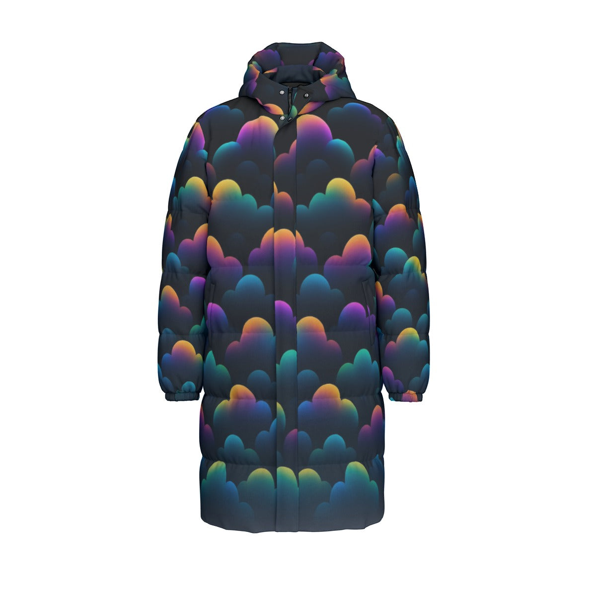 Unisex Long Down Jacket