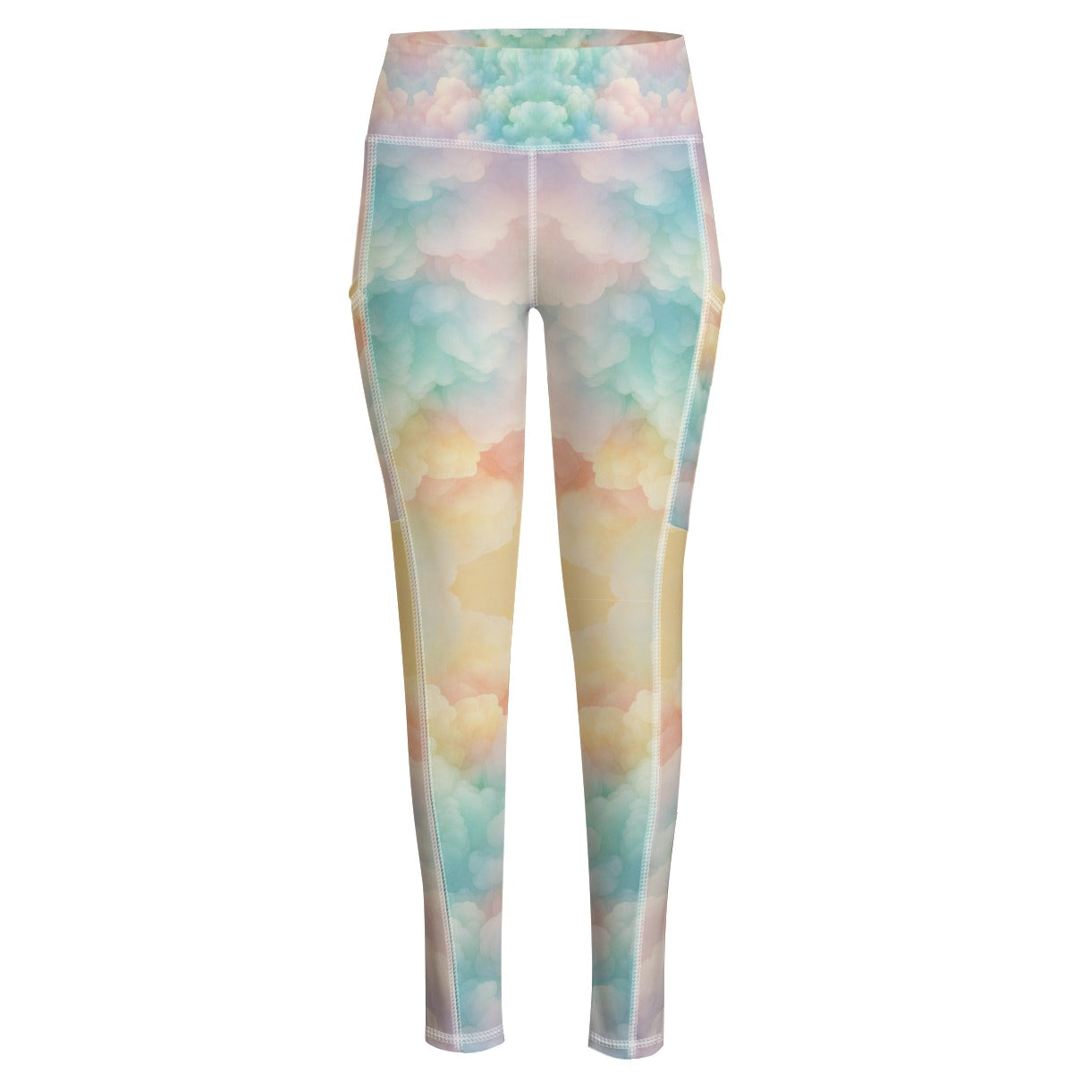 Women's Yoga Leggings With Side Pockets|210GSM