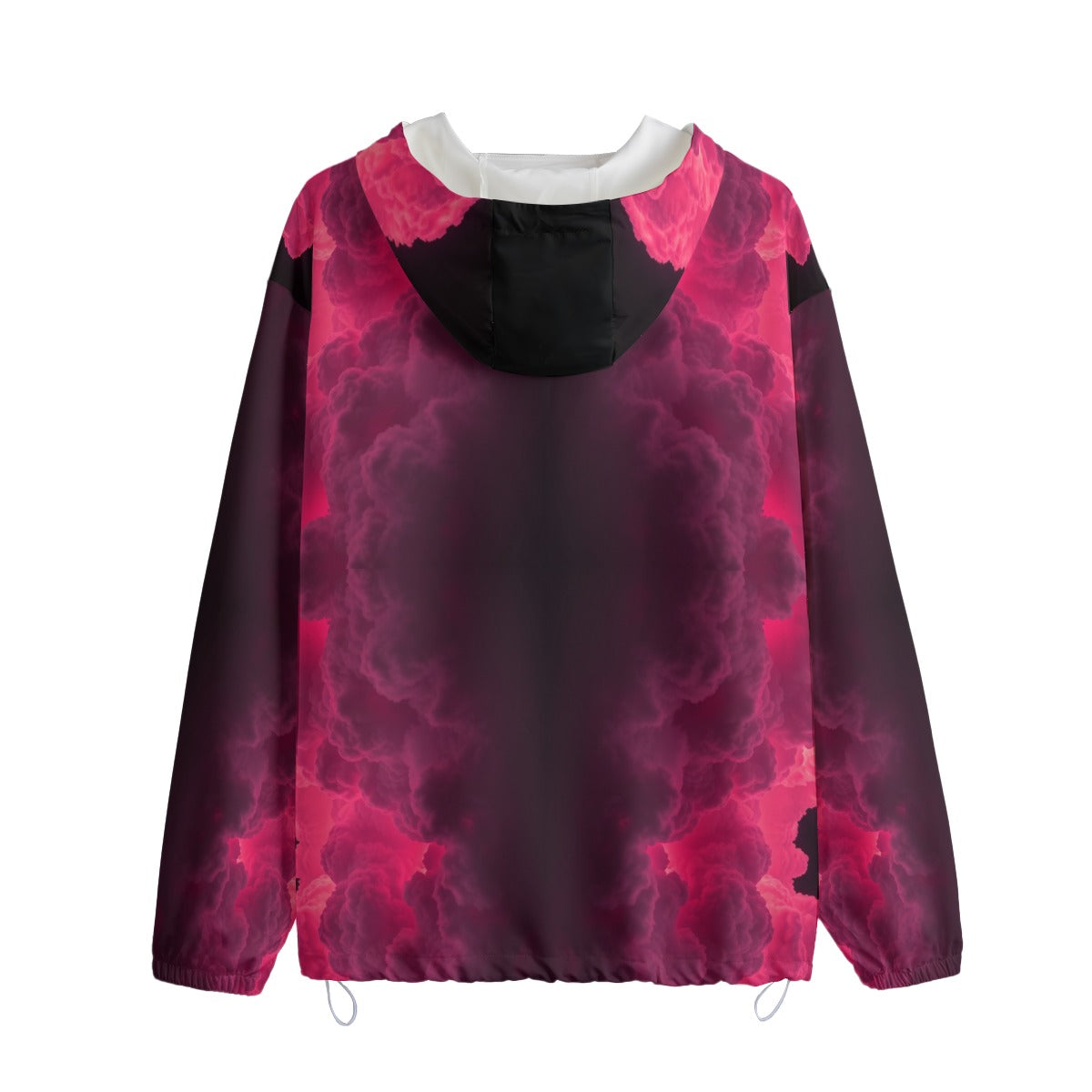 Unisex Pullover Jacket With Zipper Closure