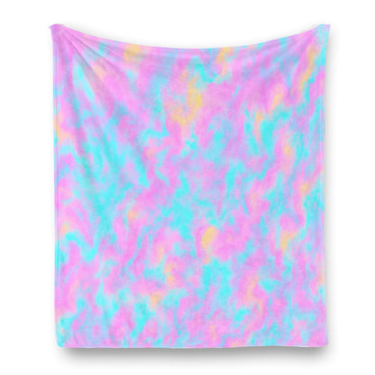 Unisex Single-Side Printing Flannel Blanket