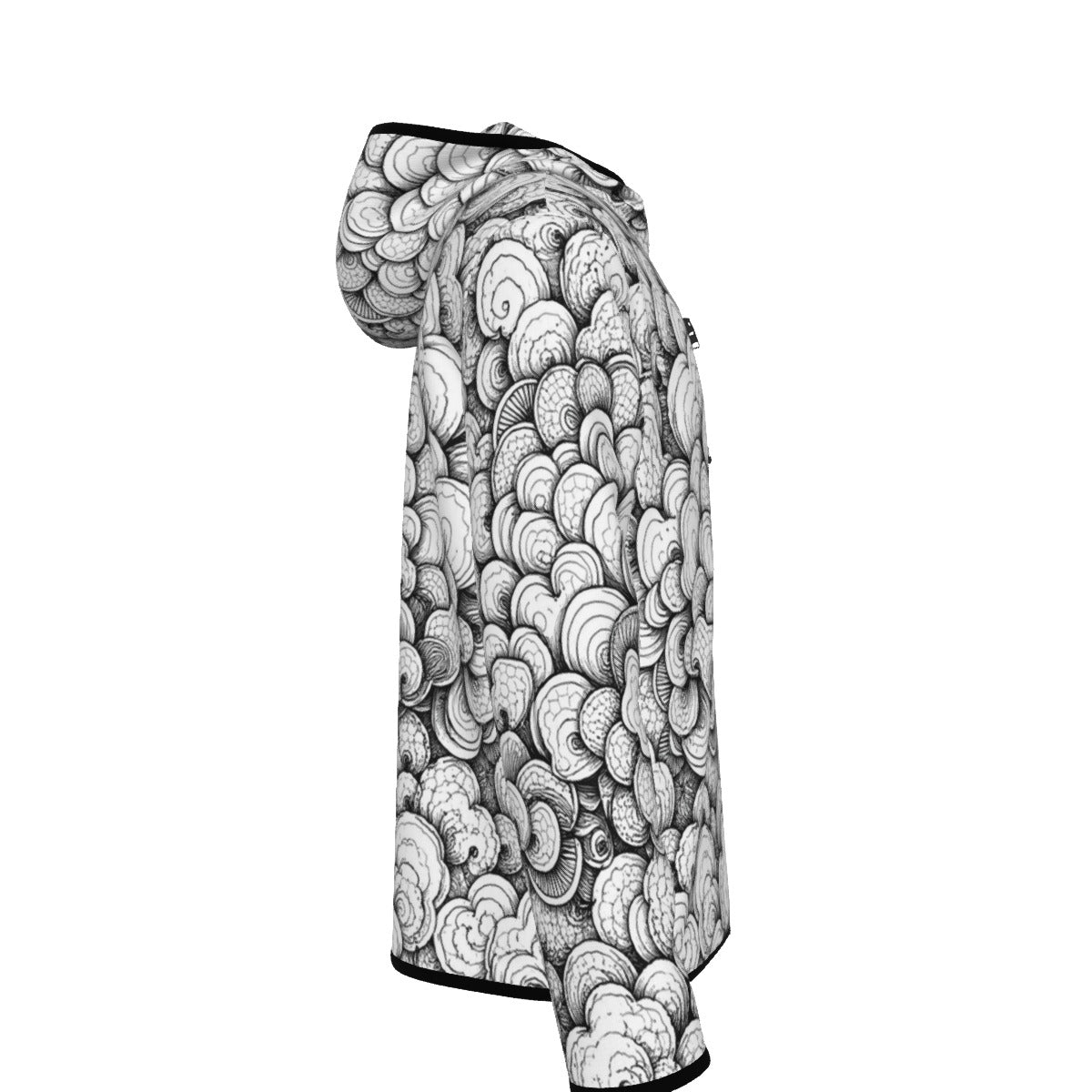 Men's Stylish Hoodie with Thumb Hole Design - view 3