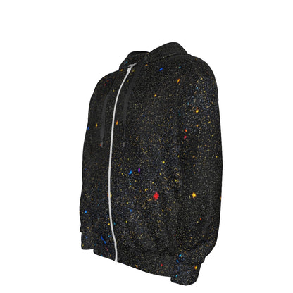 Unisex Zip Hooded Sweatshirt