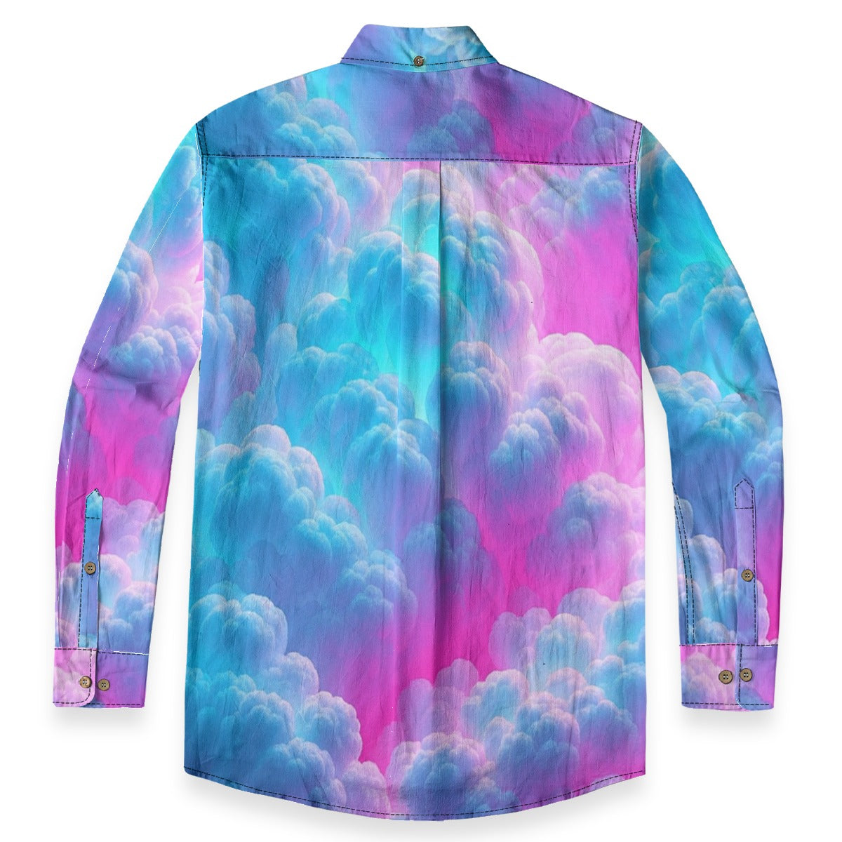 Men's Casual Lapel Long Sleeve Shirt|125GSM Cotton