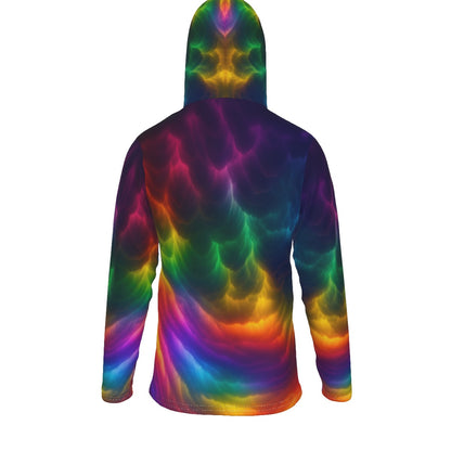 Men's Pullover Hoodie With Mask - view 2