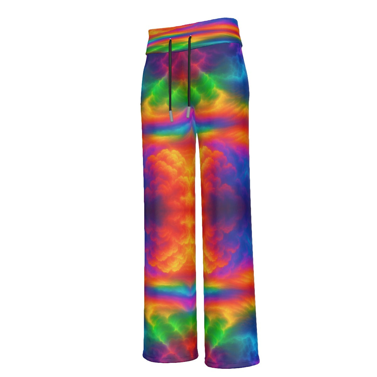 Women's High-waisted Straight-leg Trousers