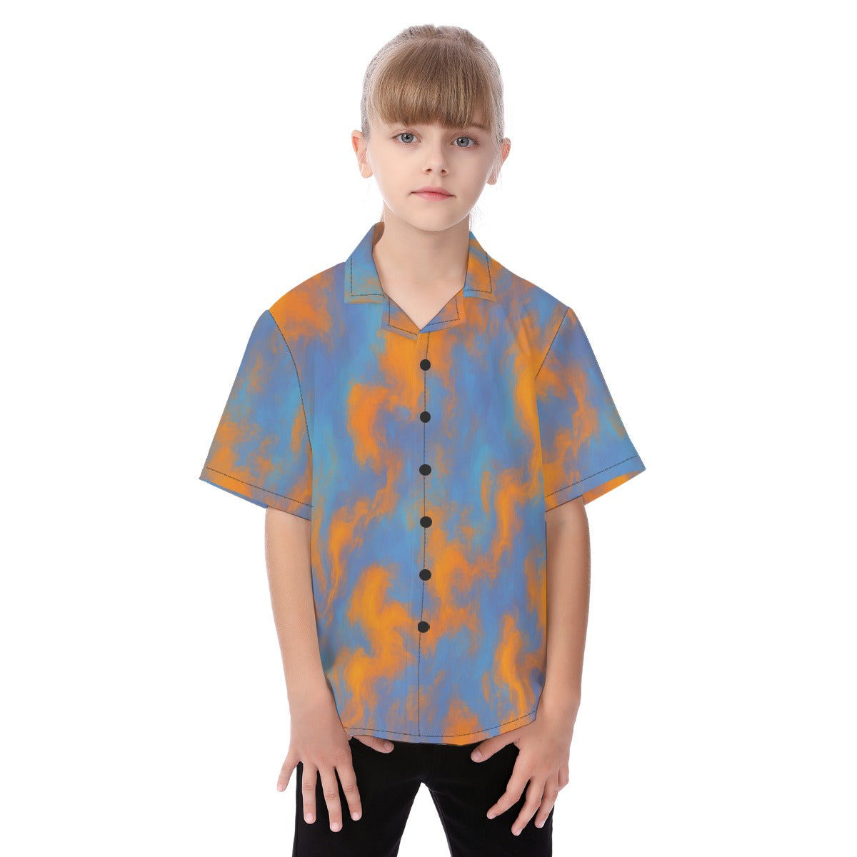 Unisex Kid's Hawaiian Vacation Shirt