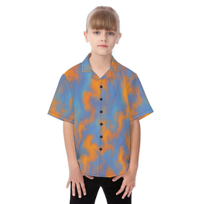Unisex Kid's Hawaiian Vacation Shirt