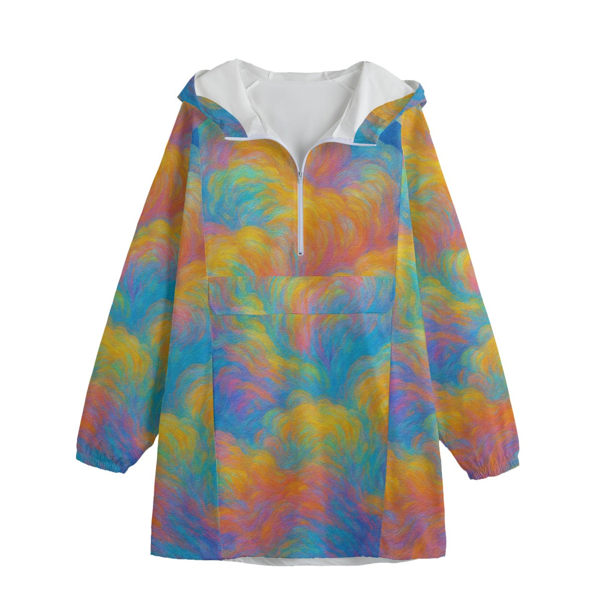 Unisex Windbreaker Long Jacket