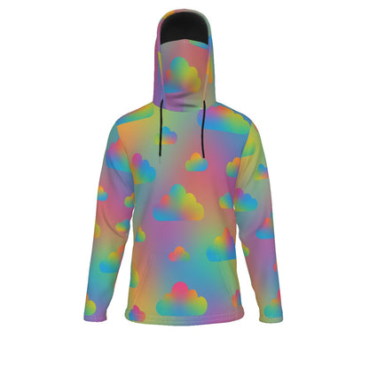 Men's Pullover Hoodie With Mask - view 1