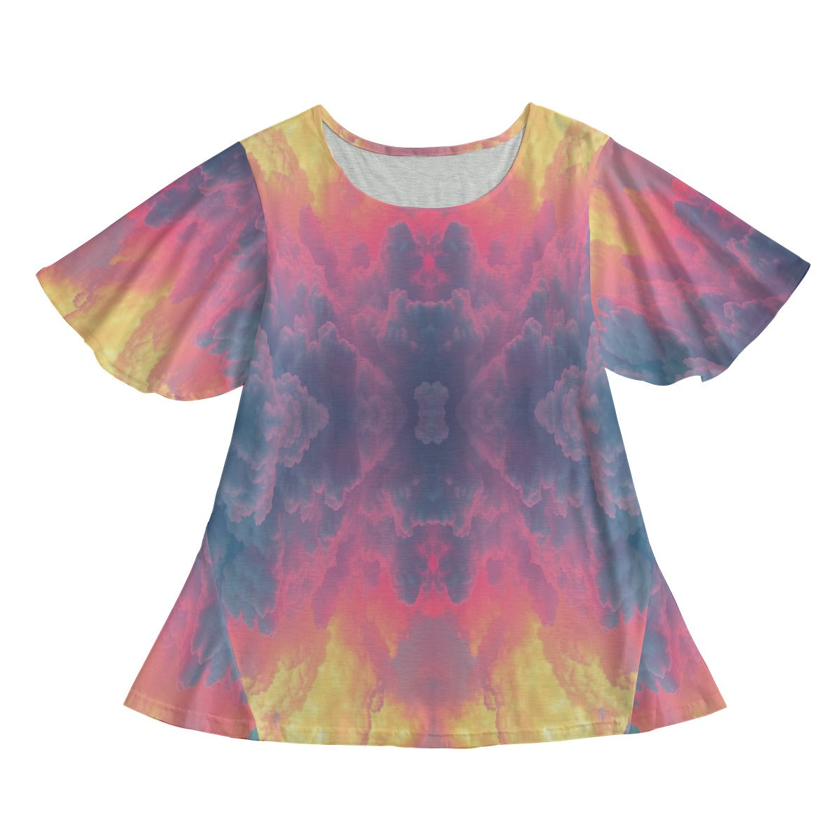 Women's Round Neck T-shirt With Short Sleeve